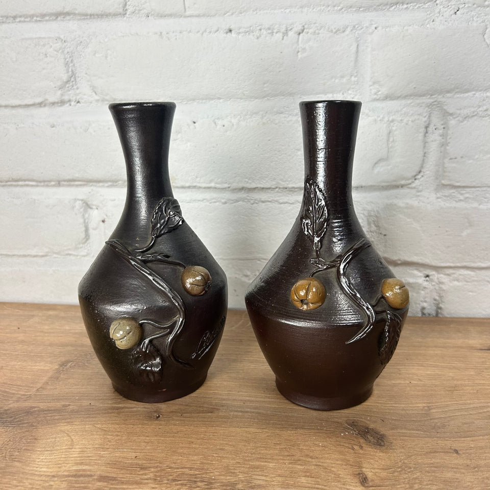 Two Ceramic Bottles Alvados Lisieux