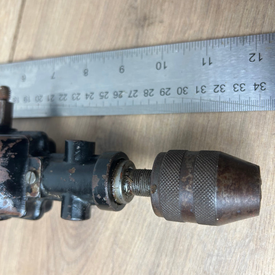 Antique cast iron hand drill