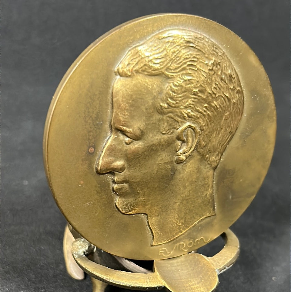 Belgie-Belgique Medaille Brons koning Boudewijn