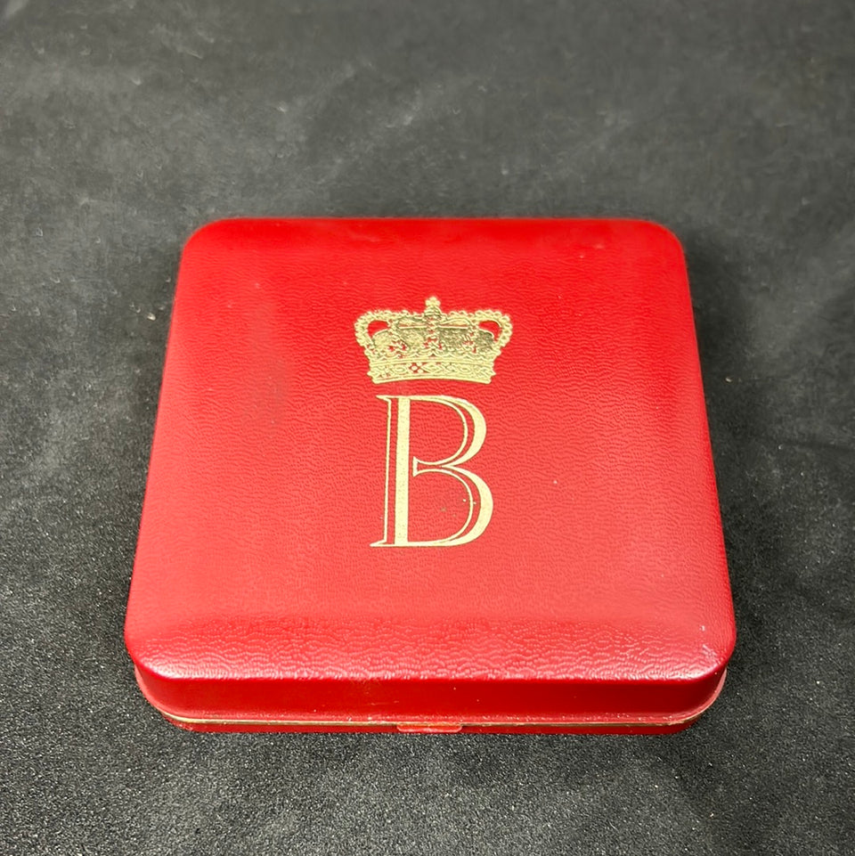 Belgie-Belgique Medaille Brons koning Boudewijn