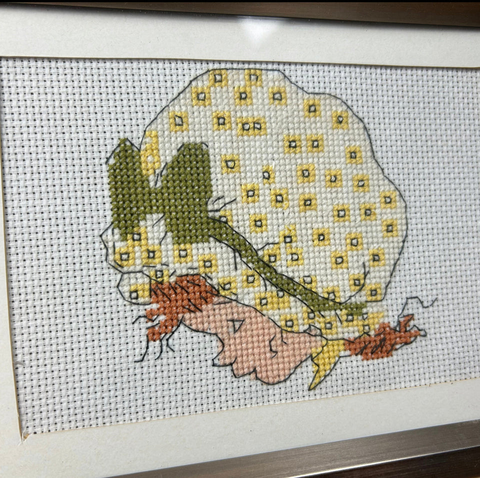Sarah Kay Embroideries Set of Vintage Embroideries by illustrator Vivien Kubbos