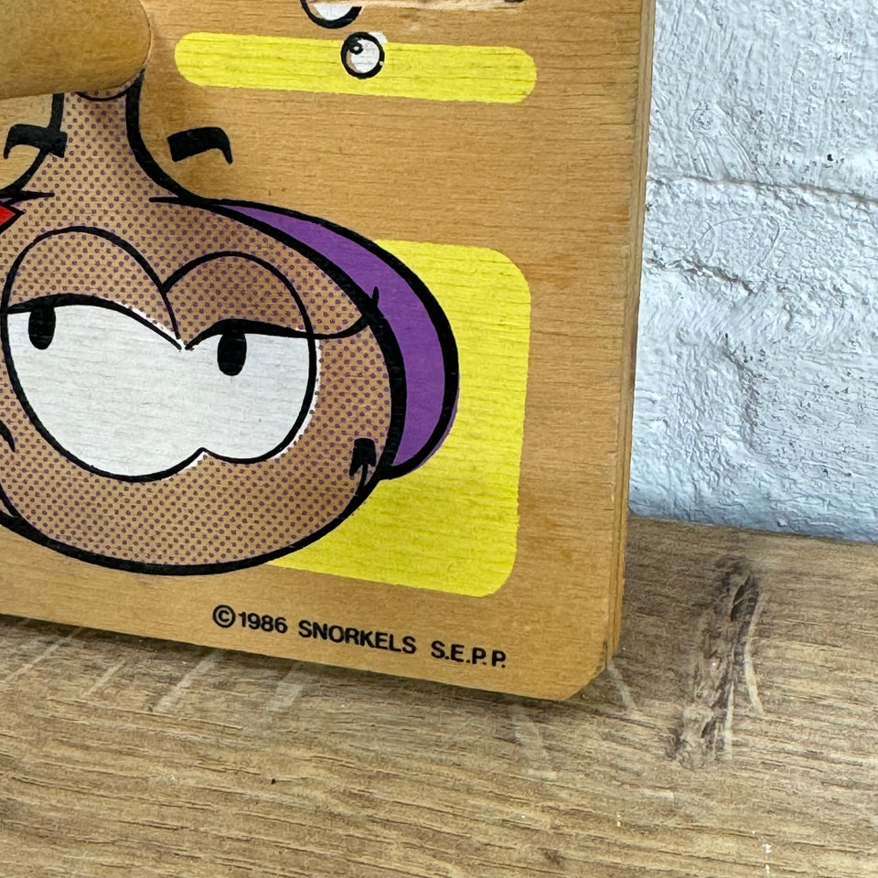Snorkels - Snorks - Vintage Children’s room coat rack