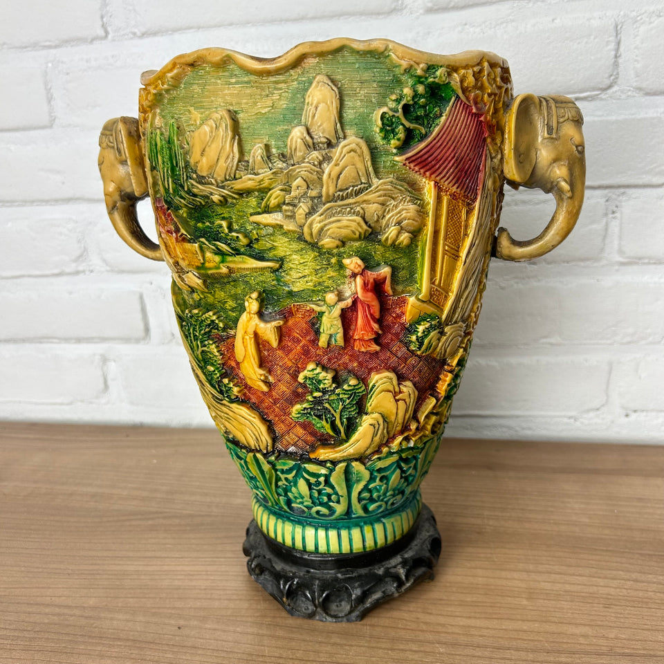 Large Asian Vase