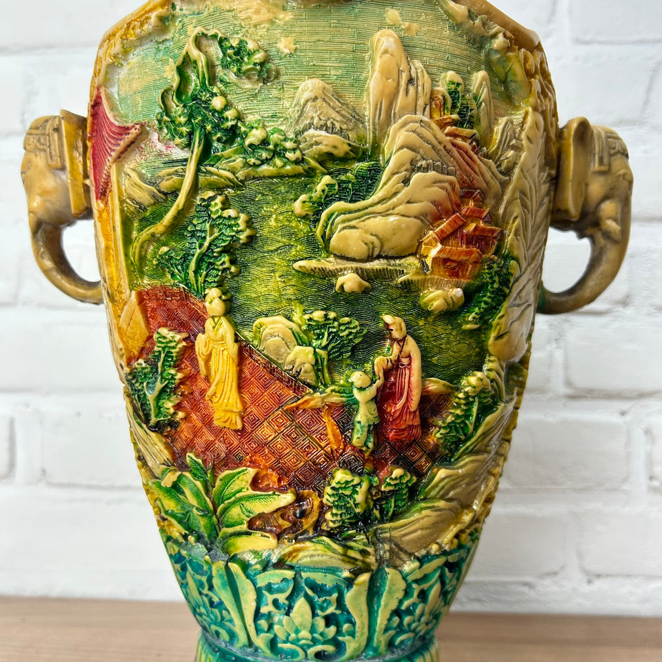 Large Asian Vase