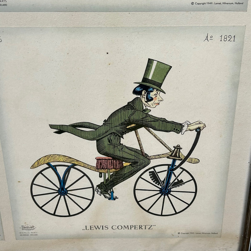 Lemet - Antique Bicycle prints