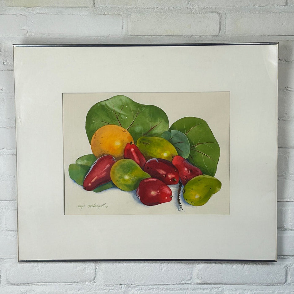 Hugh McDougall (XX) -Still life with fruit and vegetables