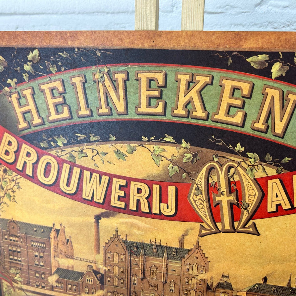 Antique original Heineken Advertisement 1873 Amsterdam - Rotterdam - Jaren 1890