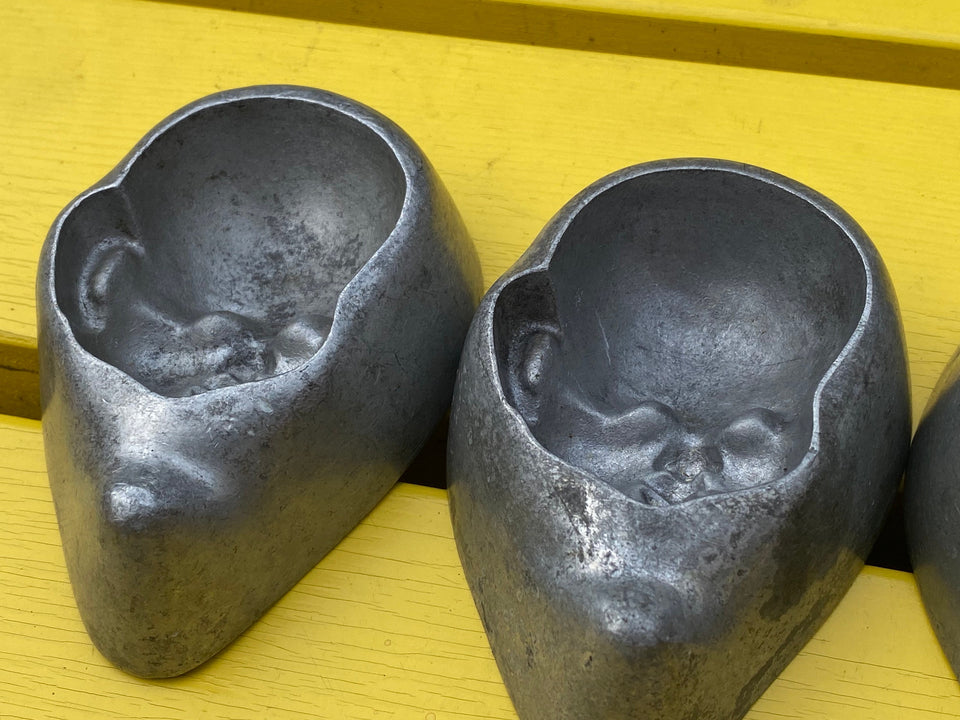 Vintage Mold Baby face - for chocolates, jewelry or soap!
