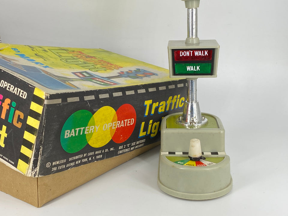 Vintage Battery operated Traffic Light