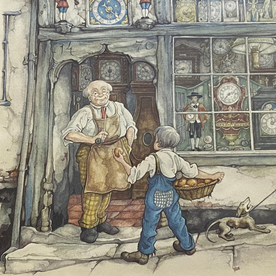 Anton Pieck Print in frame 2