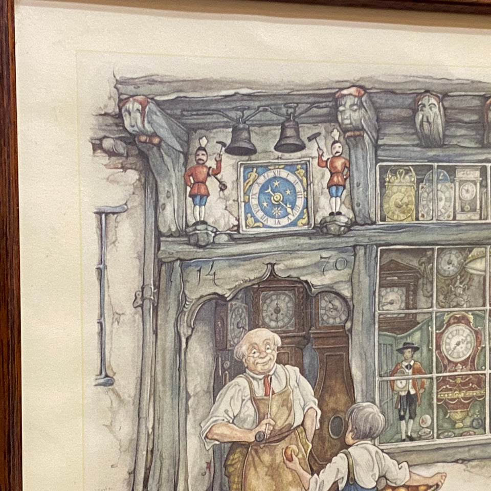 Anton Pieck Print in frame 2