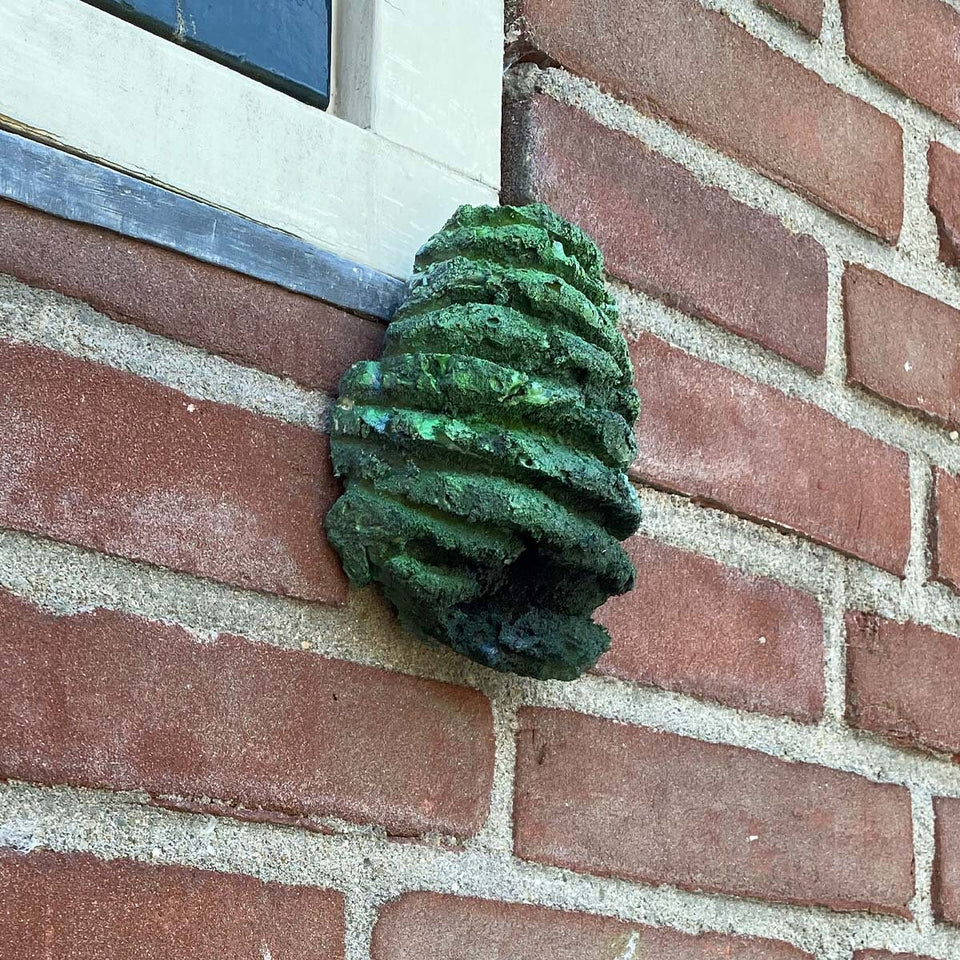 Fake wasp nest - Keep wasp and bee's out of your garden - With etheric oils!