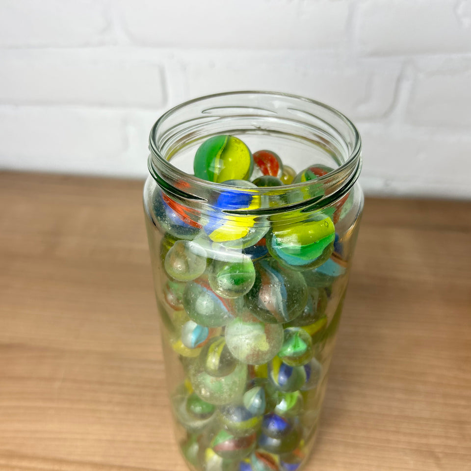 Vintage Large Cat Eye Glass Marbles